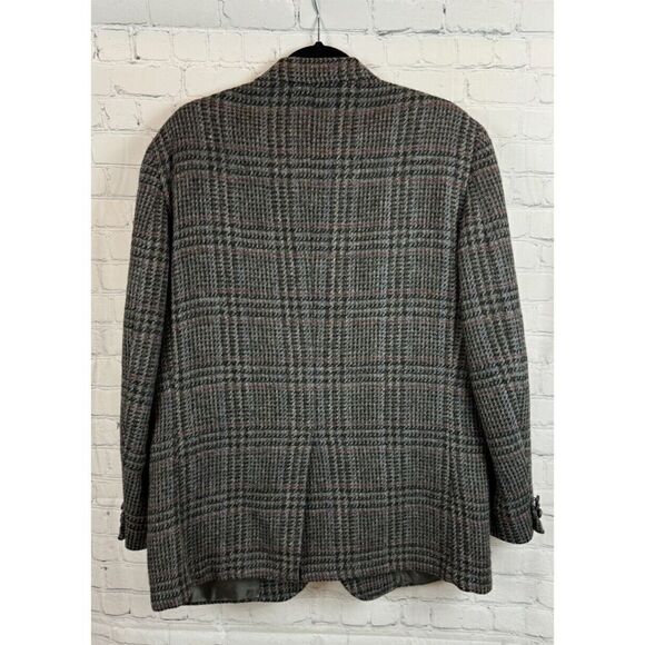 JOS. A. BANK CLOTHIERS vintage Scottish Shetland 100 wool mens jacket blazer - Picture 7 of 15